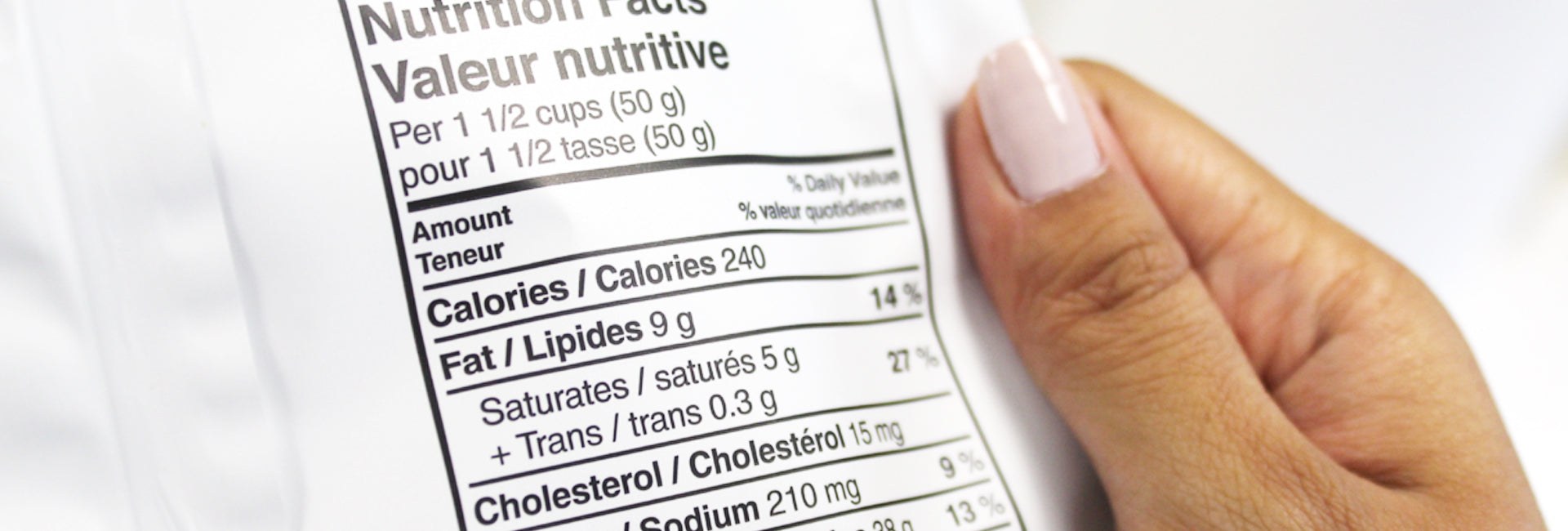 Composition nutritionnelle et calories du Get 27 - Le blog