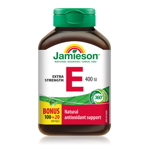 31000228 Jamieson Vitamin E 400 IU 120 Softgels 2037_R2015_E_400IU_BONUS_250cc_BTL_MAIN