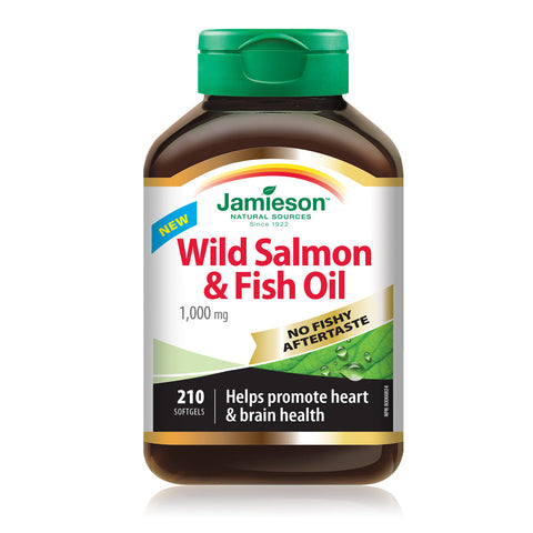Wild Salmon & Fish Oil | No Fishy Aftertaste - (Default Title||Default Title)