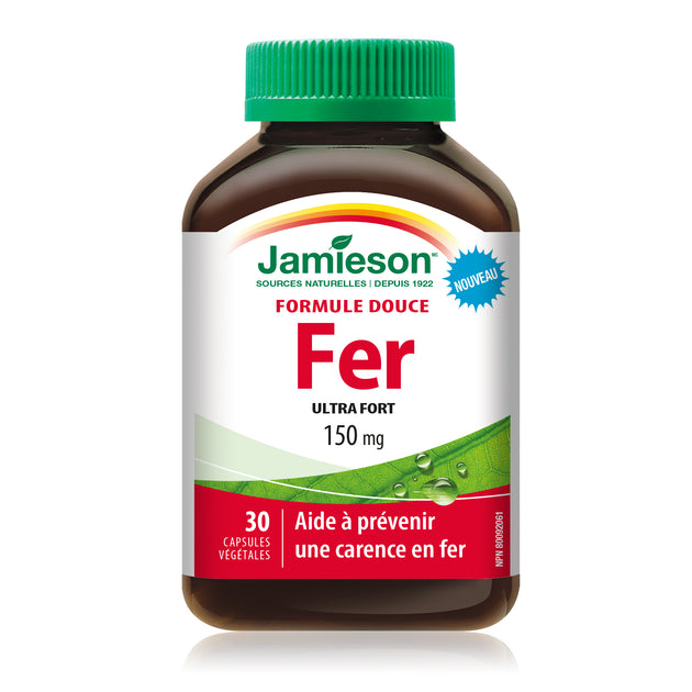 Fer Formule Douce Ultra Fort Jamieson Vitamins