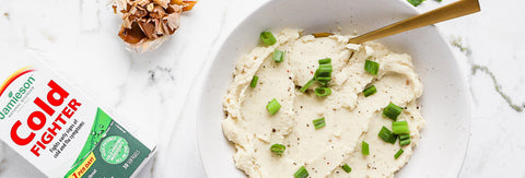 Roasted Garlic Cauliflower Mash