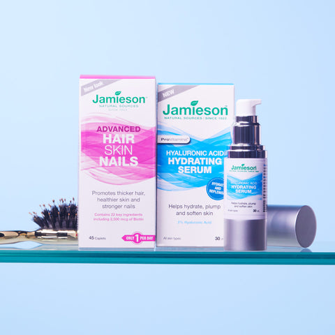 Jamieson Advanced Hair Skin and Nails and Hyaluronic Acid Serum