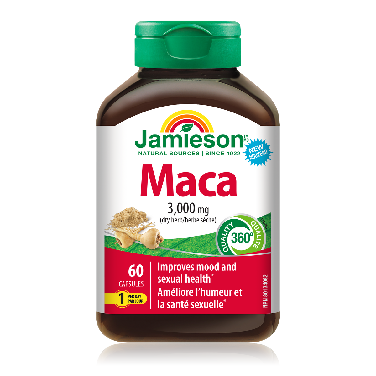Capsules De Maca 1900 Mg Kenofor - Énergie, Endurance, Testostérone - Complément Alimentaire Naturel 30/60/120 Gélules