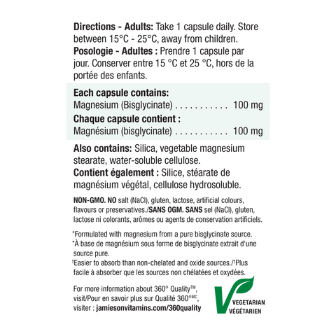 10184 10184_R2074_Magnesium_Bisglycinate_250cc_NFP
