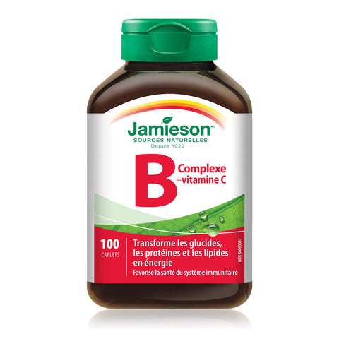 31000217 Jamieson B Complex & Vitamin C, 100 ct 2015_B Complex & Vitamin C_MAIN_FR