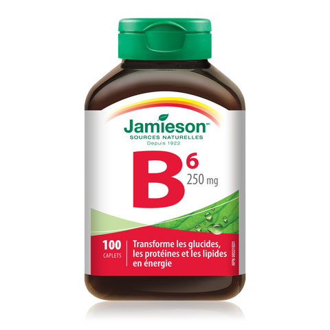 31000218 Jamieson Vitamin B6 Pyridoxine Caplets 250 mg, 100 ct 2019_MAIN2