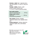 31000218 Jamieson Vitamin B6 Pyridoxine Caplets 250 mg, 100 ct 2019_NFP