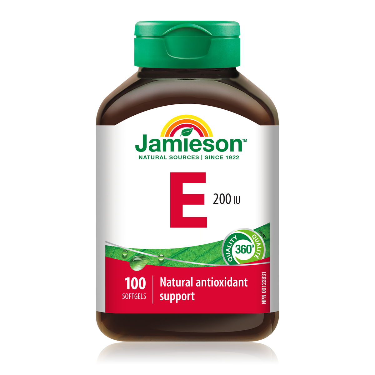 31000226 Jamieson Vitamin E 200 IU 100 Softgels 2032_R2114_E_160cc_BTL_MAIN