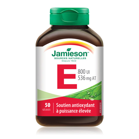 31000230 Jamieson Vitamin E 800 IU, 50 ct 2047_Vitamin E 800 IU_MAIN_FR
