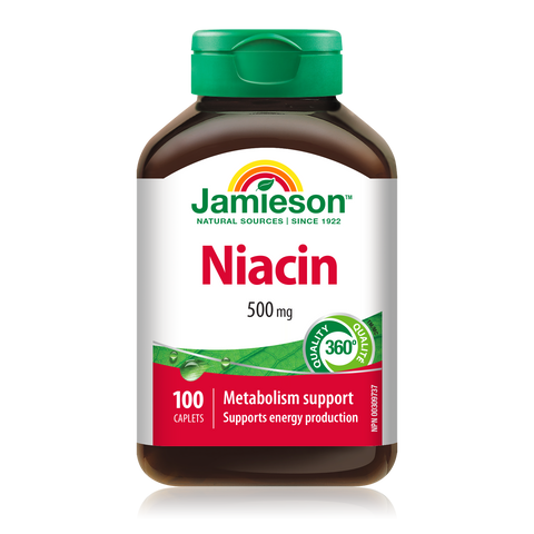 31000256 Jamieson Niacin 500 mg, 100 ct 2207_R2063_Niacin_160cc_BTL_MAIN