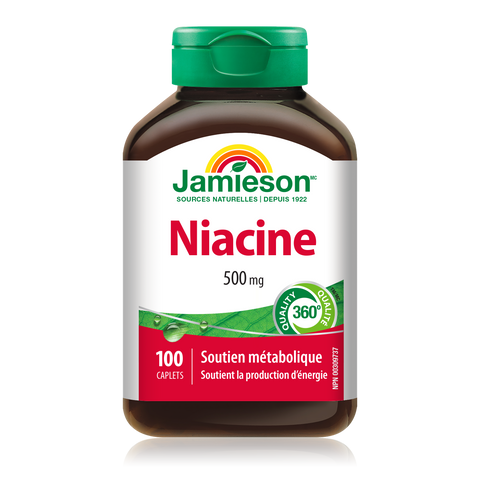 31000256 Jamieson Niacin 500 mg, 100 ct 2207_R2063_Niacin_160cc_BTL_MAIN2