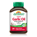 31000274 Jamieson Super Garlic Oil 1,500 mg, 100 ct 2300_R2062_SuperGarlicOil_1500mg_160cc_BTL_EN