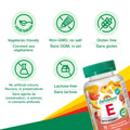 31000109 Jamieson Vitamin E Gummies 100 IU, Peach Mango, 70 ct 240093 JV_Amazon_10008 Vitamin E Gummies_01