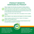 31000477 Jamieson Melatonin Timed Release 10 mg Caplet 240188 JV_Canada_Amazon Product Page_6824_Claims