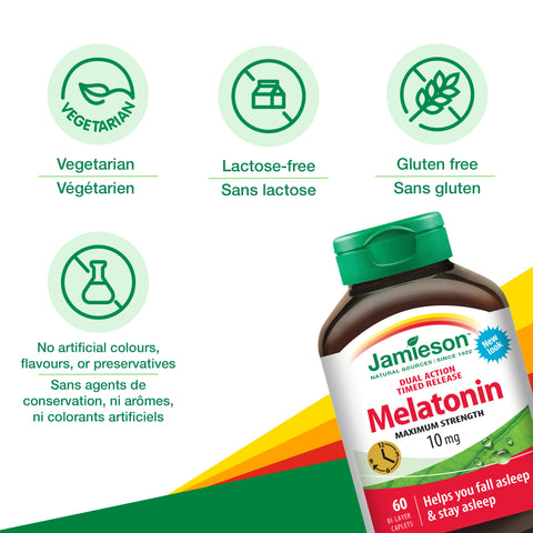 31000477 Jamieson Melatonin Timed Release 10 mg Caplet 240188 JV_Canada_Amazon Product Page_6824_No Claims