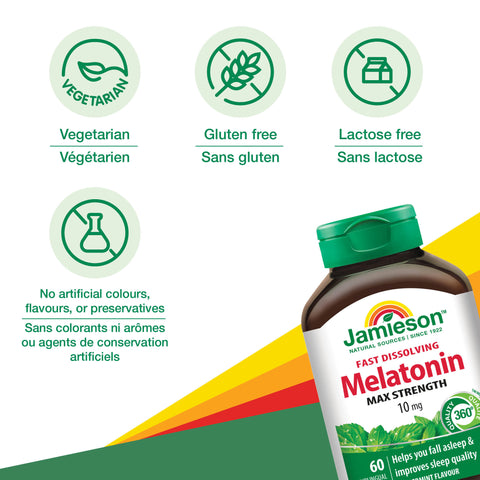 31000554 Jamieson Fast-Dissolving Melatonin 10 mg Tablet 240522_JV_Canada_Amazon_Q3_Digital Images_7710_Melatonin2