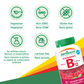 31001110 Jamieson Vitamin B12 Gummies 1,200 mcg, Raspberry, 70 ct 240522_JV_Canada_Amazon_Q3_Digital Images_9548_B122