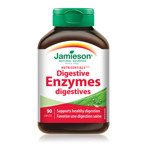 31000330 Jamieson Nutrisentials™ Digestive Enzymes, 2718_DigestiveEnzymes_160cc_BTL_BI (1066)