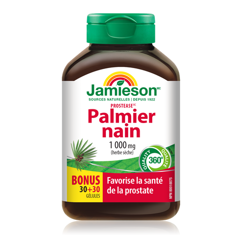 31000346 Jamieson ProsteaseTM Saw Palmetto 1,000 mg, 60 ct 2806_MAIN2