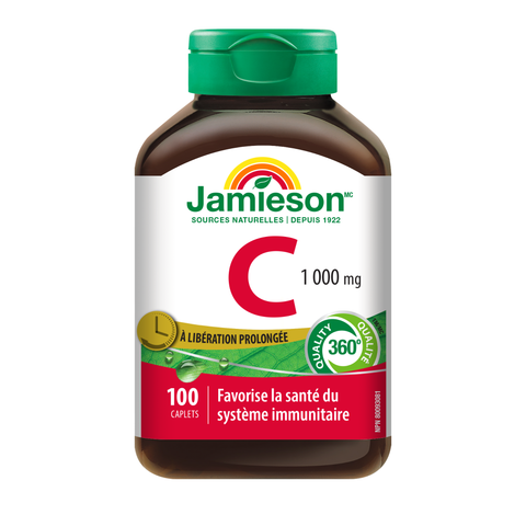 31000242 Jamieson Vitamin C Timed Release Caplets 1,000 mg, 100 ct 31000242_MAIN2