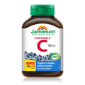 31000324 Jamieson Vitamin C Chewables 500 mg Tablet 31000324_J_C_Chewable_Blueberry_BONUS_375cc_21004734_BTL_MAIN