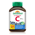 31000324 Jamieson Vitamin C Chewables 500 mg Tablet 31000324_J_C_Chewable_Blueberry_BONUS_375cc_21004734_BTL_MAIN2
