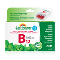 31000342 Jamieson Vitamin B12 Fast Dissolving Strips 1,000 mcg, 30 ct 31000342_J_B12_1000mcg_FDStrips_Mint_CTN_R2095_MAIN