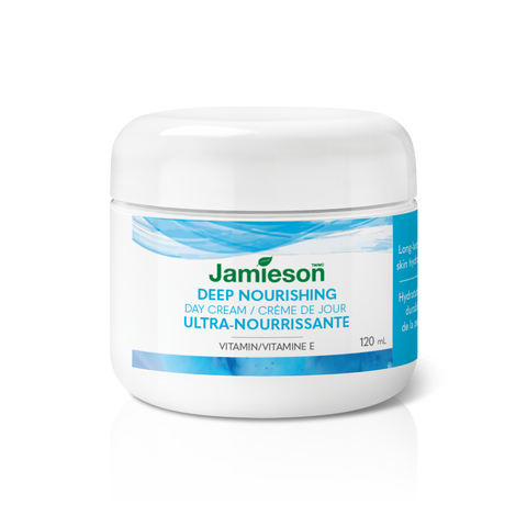 31000413 Jamieson Provitamina Vitamin E Deep Nourishing Day Cream, 120 ct 31000413_J_VitE_Nourishing_Cream_120ml_R2065_TUB_ALT