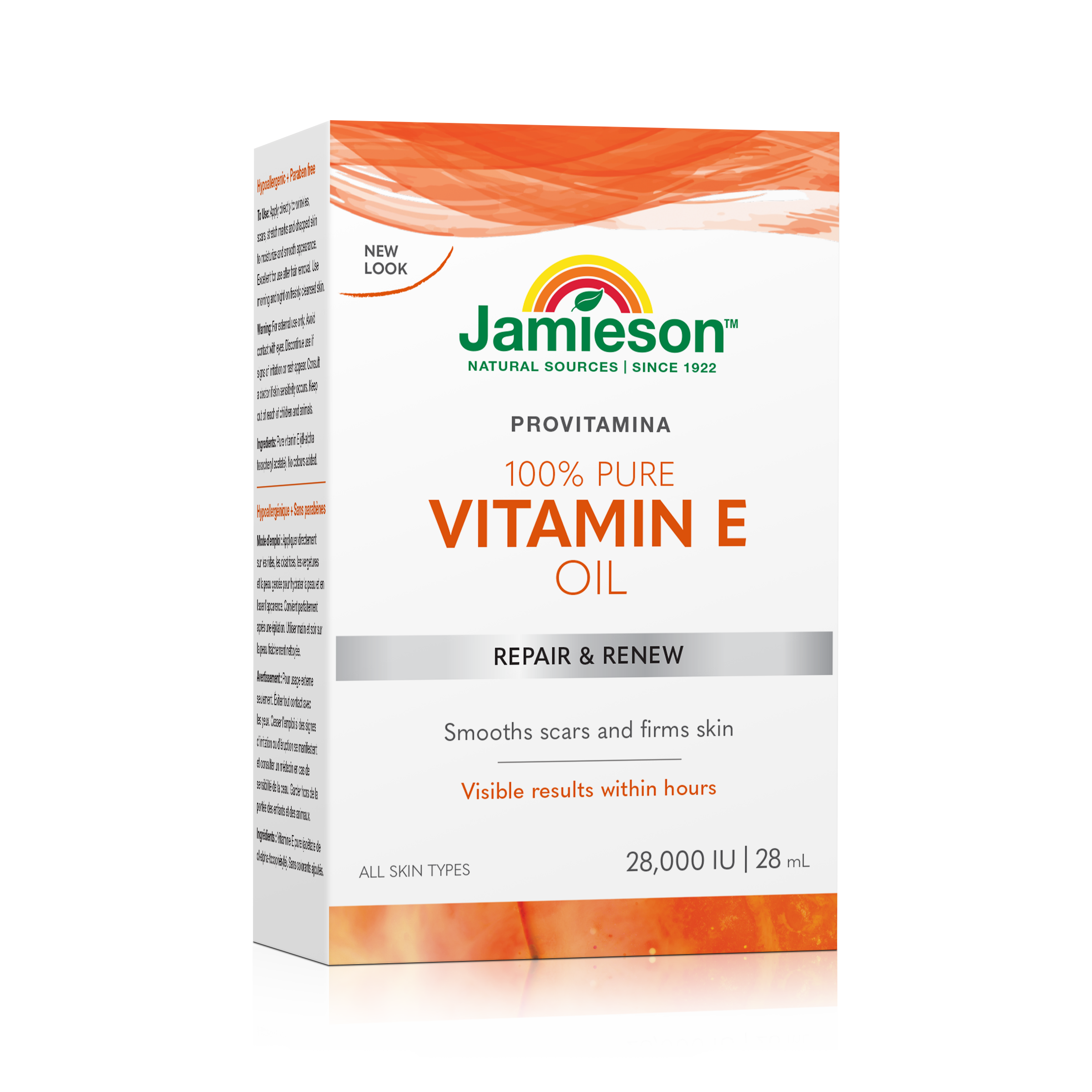 31000414 Jamieson ProVitamina 100% Pure Vitamin E Oil, 28 ct 31000414_J_VitE_Oil_21004719_CTN_MAIN