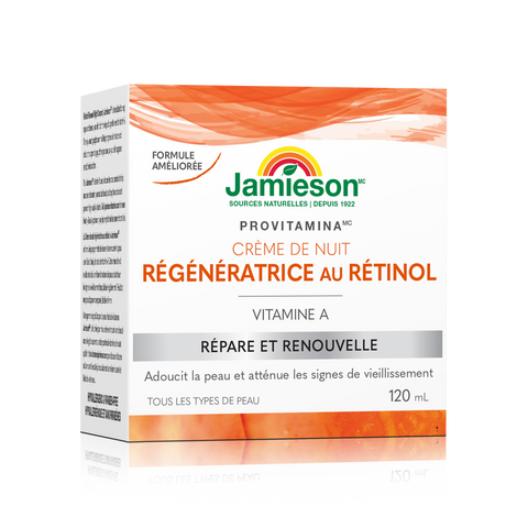 31000415 Jamieson ProVitamina Retinol Night Cream, 120 mL 31000415_J_VitA_Renewal_Cream_120ml_R2055_CTN_MAIN2