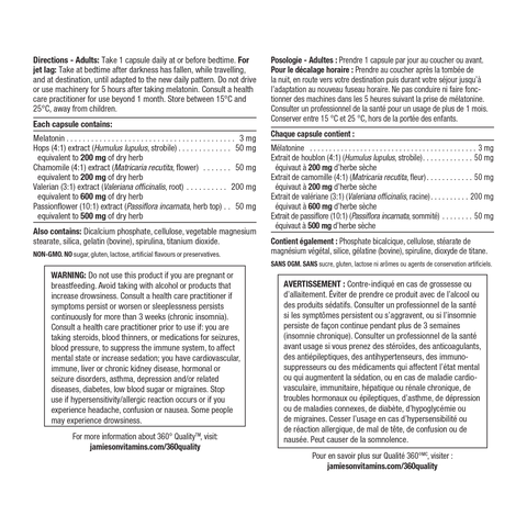 31000553 Jamieson Melatonin Stress & Sleep Support, 30 ct 31000553_J_Melatonin_StressSupport_160cc_21004676_BI_NFP