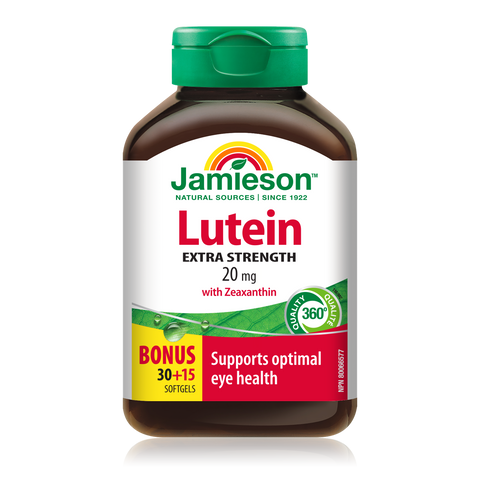 31000597 Jamieson Lutein with Zeaxanthin 45 Softgels 31000597_J_Lutein_20mg_ES_BONUS_160cc_21004669_BTL_MAIN