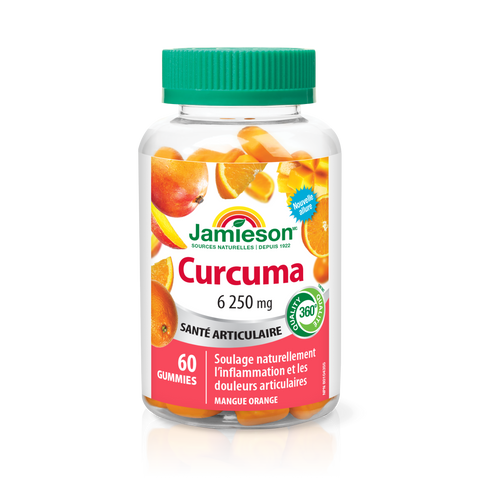 31001073 Jamieson Turmeric Gummies 6,250 mg, Orange Mango, 60 ct 31001073_J_GUM_Turmeric_300cc_R2095_BTL_MAIN2