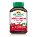 31001129 Jamieson Melatonin with Tart Cherry Chewable 5 mg, Tart Cherry, 30 ct 31001129_J_Melatonin+TartCherry_250cc_21004908_BTL_MAIN2