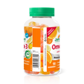 31001155 Jamieson Omega-3 Gummies Family Friendly, Lemon, Orange, 90 ct 31001155_J_GUM_Omega-3_400cc_R2105_BTL_DIS