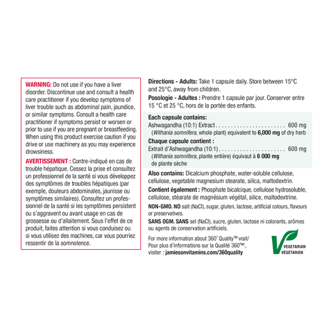 31001249 Jamieson Ashwagandha 6,000 mg Capsule 31001249_J_Ashwagandha_6000mg_250cc_21005056_NFP