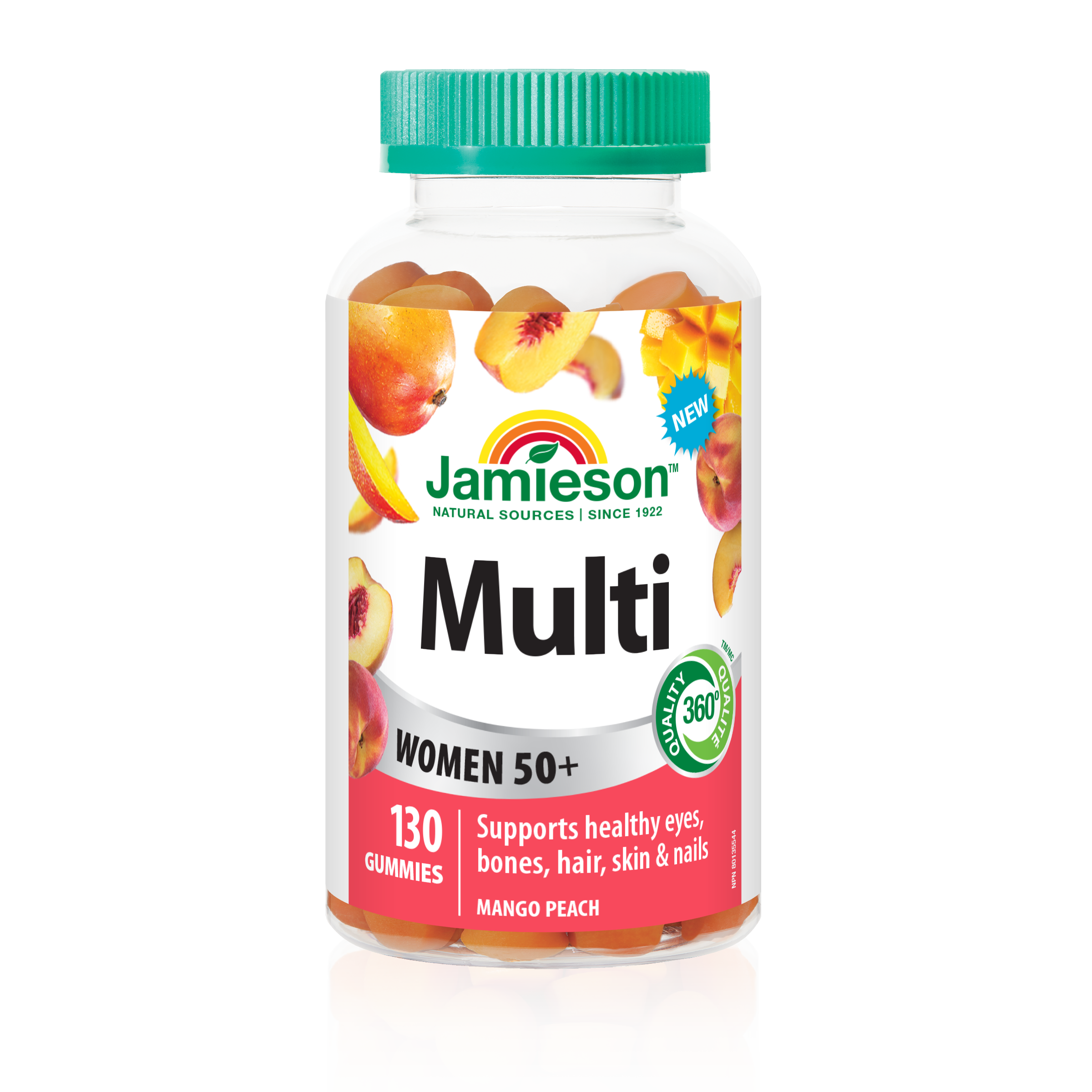 31002286 Women's 50+ Multivitamin Gummies , 130 ct 31002286_J_GUM_Multi_Women50+_625cc_R2035_BTL_MAIN