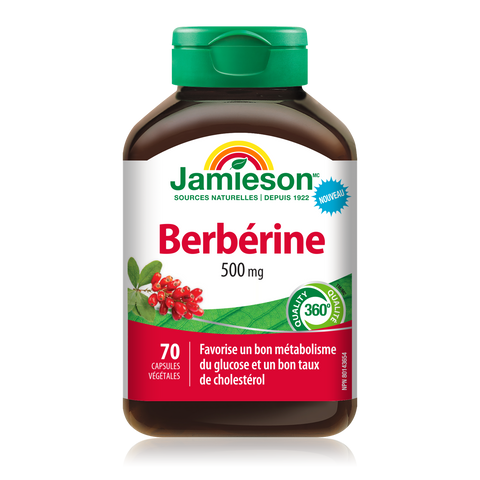 31002405 Jamieson Berberine, 70 ct 31002405_J_Berberine_500mg_250cc_BTL_MAIN2