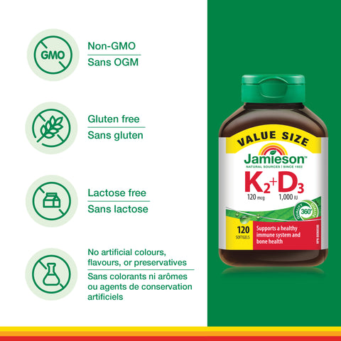 31002409 Jamieson Vitamin K2 & D3 120 mcg Softgel 31002409_5