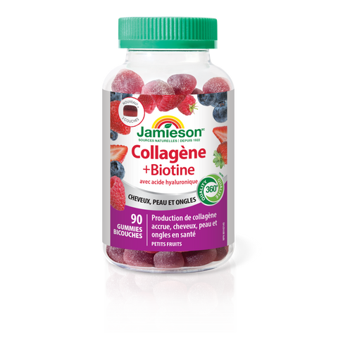 31002410 Jamieson Collagen + Biotin with Hyaluronic Acid Bilayer Gummies, 90 ct 31002410_2