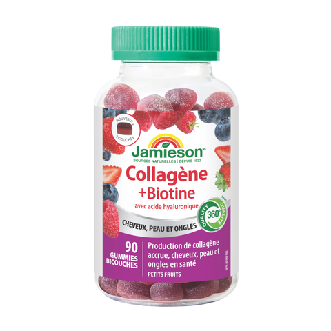 31002410 Jamieson Collagen + Biotin with Hyaluronic Acid Bilayer Gummies, 90 ct 31002410_MAIN