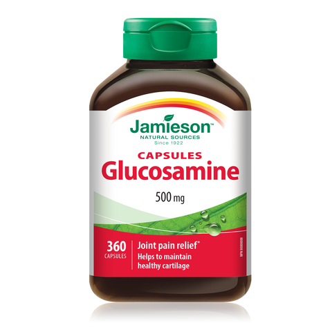 31000365 Jamieson Glucosamine Capsules 500 mg, 360 ct 4028_R2091_Glucosamine_500cc_BTL_MAIN