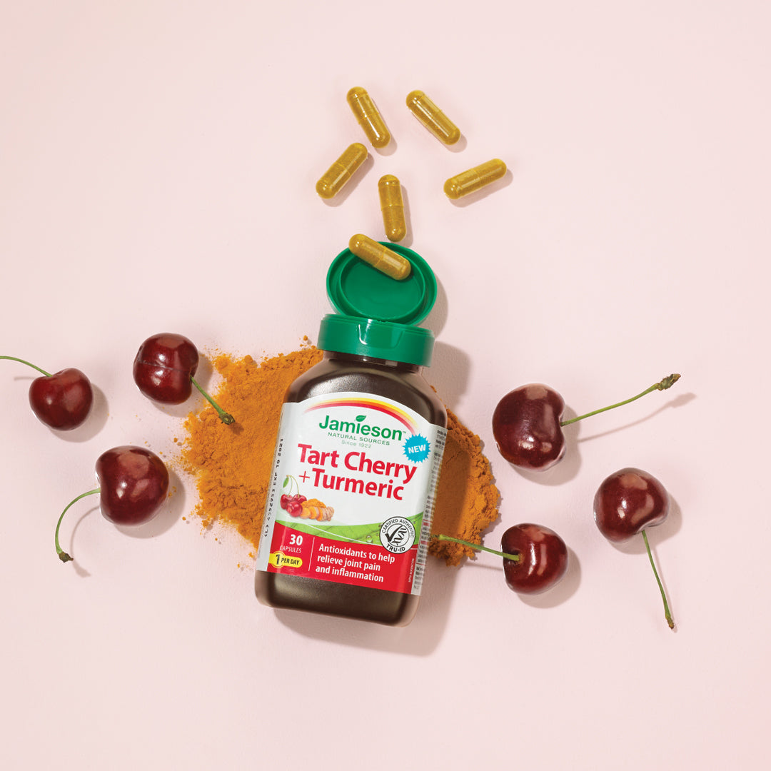 Tart Cherry & Turmeric Jamieson Vitamins