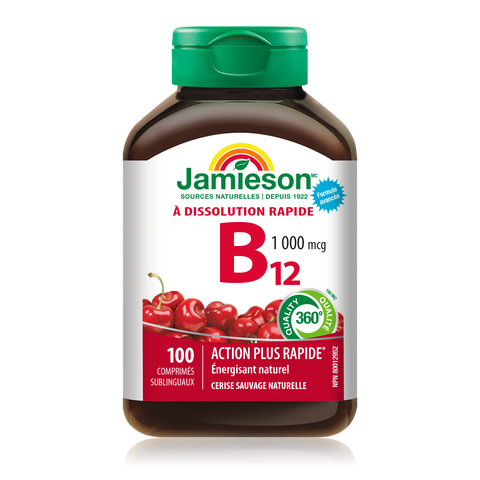 31000424 Jamieson Vitamin B12 Fast-Dissolving 1,000 mcg Tablet 5746_R2083_B12_1000mcg_160cc_BTL_MAIN2