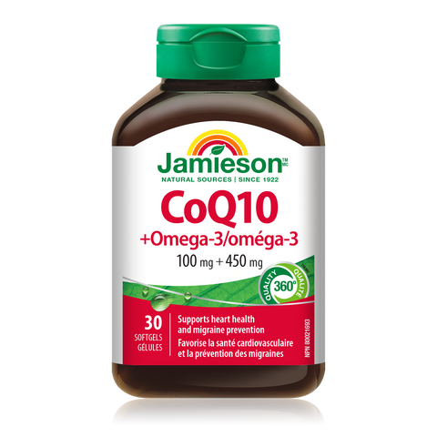 31000428 Jamieson CoQ10 with Omega-3 Softgel 5870_R2114_CoQ10+Omega-3_160cc_BTL_MAIN