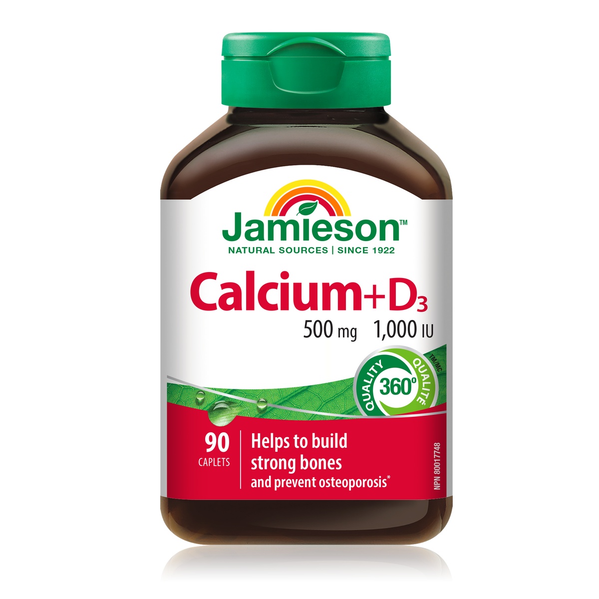 31000441 Jamieson Calcium & Vitamin D3 90 Caplets 6116_MAIN