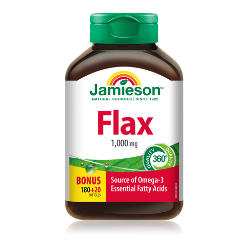 31000449 Jamieson Flax Oil 1,000 mg, 200 ct 6234_MAIN