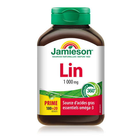 31000449 Jamieson Flax Oil 1,000 mg, 200 ct 6234_MAIN2
