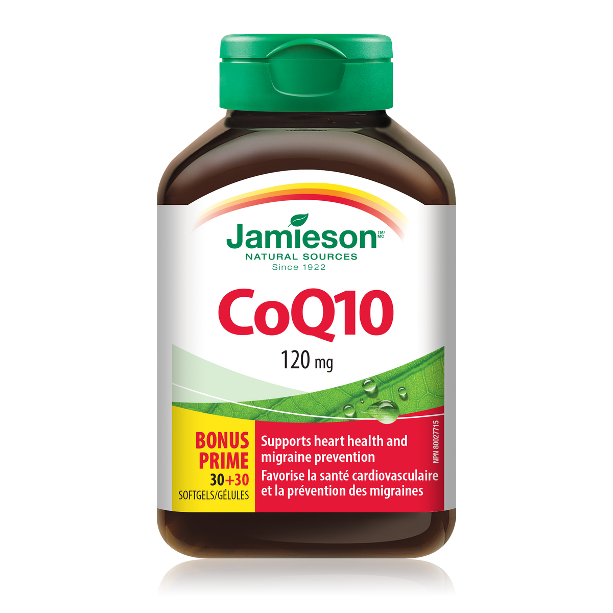 31000452 Jamieson CoQ10 120mg 120 mg, 60 ct 6447_MAIN