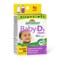 31000481 Jamieson Baby-D | Vitamin D3 Droplets 11.7 mL 6925_R2084_Baby-D3_Drops_400IU_CTN_MAIN